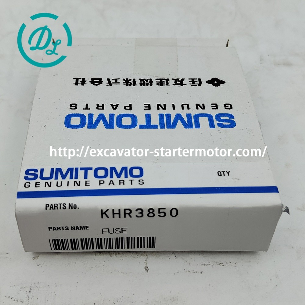 24V KHR3850 50A Fuse Red Excavator Spare Parts Sumitomo SH200-6