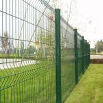 3.5mm Four Bends 3d Wire Mesh Fence 60mm*60mm / 50mm*50mm Post Size