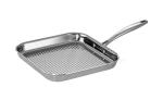 Stainless Outdoor BBQ Grill Pan Grill Basket