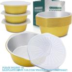 160mm Diameter 800ml Foil Container Aluminum Pans Disposable Aluminium Foil Tray