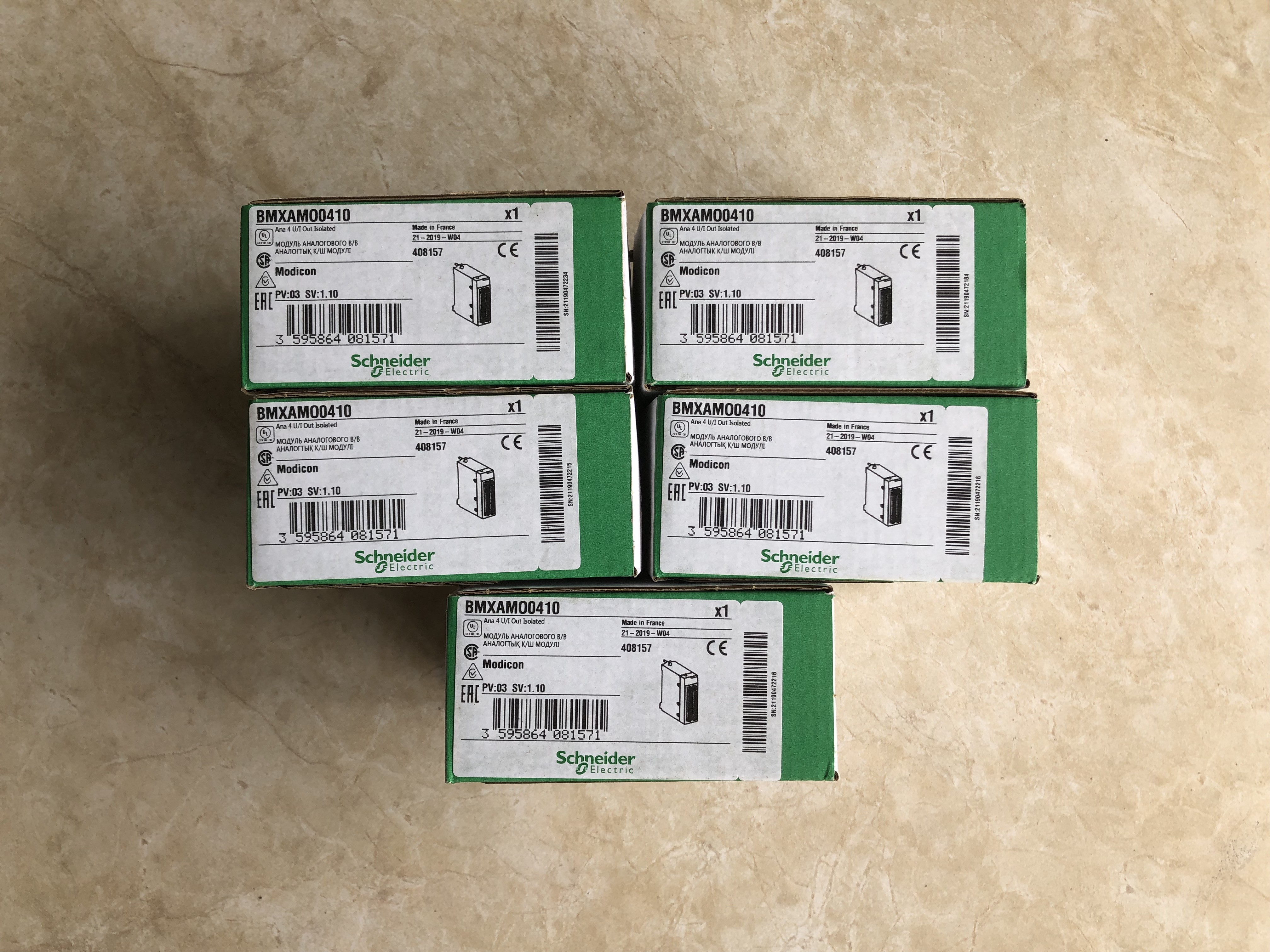 BMXEHC0200 Analog Schneider PLC Module PLC Frequency Converter