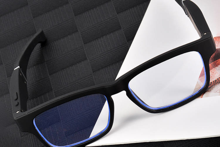 HSP HFP Bluetooth Earphone Sunglasses Noise Reduction With Microphone