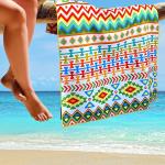 Summer Soft Quick Dry Microfiber Swimming Yoga Comfortable Printed Sport Sand