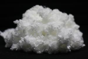 China Custom Siliconized Polyester Fibre , Polyester Fiberfill For Padding Or Non Woven factory
