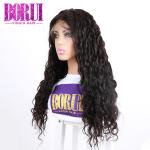 Water Wave Brazilian Human Hair Wigs Human Hair Lace Front Cuticle Aligned Hair