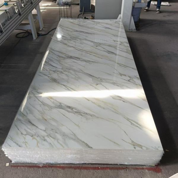 Chinese Provider Introduces UV Marble Sheet Wall Panel Interior Decoration UV