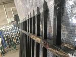 Customized Black Zinc Steel Metal Garrison Fence Panels Maintenance Free