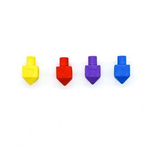China Cute Five star shaped printing smile face customised eraser , custom stationery factory
