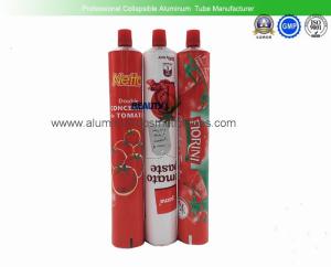 China Chili Sauce Squeeze Tubes For Food 200ml Volume Food Grade Inner Coating Non Spill factory