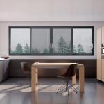 Fashion New Design Customizable Aluminum Aluminium Sliding Windows With 2.2 Mm