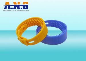 China Contactless H3 Chip Uhf Rfid Tag Water Proof Hf Rfid Silicone Wristband Bracelet factory