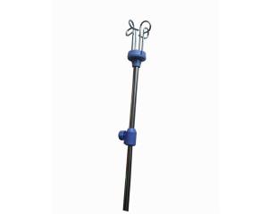 China Hospital Bed Parts I .V Pole Used On Patient Bed Stainless Steel IV Stand factory