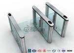 Pedenstian Entry Speed Gate Turnstile Gate Visit Management System For Bank With