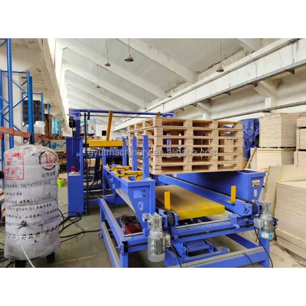Features High Capacity and Easy to Operate Euro Automatic Wood Pallet Making