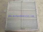 316L + Glass Fiber Co - Knit Mesh Pad Demister Custom Size Bar Grids