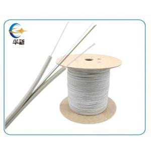 China Indoor FTTH GJXH 1 2 4 Core Fiber Optic Drop Cable LSZH Flame Retardant factory