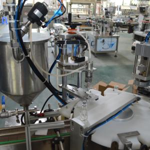 China Automatic Cosmetic Perfume Bottle Filling Machine Production Line for Food Beverage factory