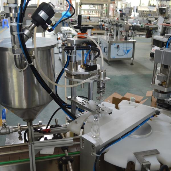 Automatic Cosmetic Perfume Bottle Filling Machine Production Line for Food