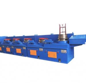 China Carbon Steel Wire Straight Line Drawing Machine Inverted Motor on sale