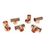 Customized C70600 / 71500 30/70 Copper Nickel Reducing Tee DIN20-600 SCH30 SCH40