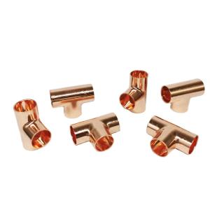 China Reliable Metal Reducing Tee Fitting Silver Temperature Rating Up To 400°F For Plumbing Water Treatment factory