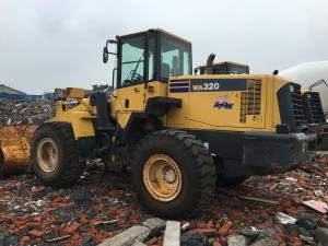 China used KOMATSU 320-5 loader for sale factory
