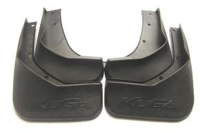 China Durable Plastic Car Mud Guards For Ford Kuga / Escape 2013 2014 Auto Mud Flaps factory