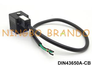 China DIN43650A IP67 Molded Cable Solenoid Valve Connector Without LED factory