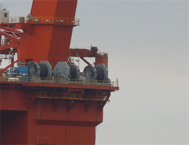 LBS Grooved 350mm Diameter Winding Drum For Hoisting Winch