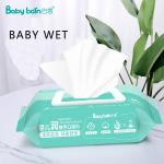Natural Organic 99% Water Bamboo Fiber Baby Wet Wipes For Sensitive Skin