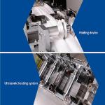 8.5kw Non Woven Face Mask Making Machine / Surgical Mask Machine