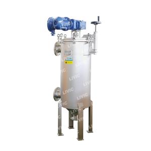 China DFM100 Self Cleaning Scraper Filter For Mother Liquor Filtration factory