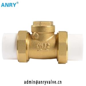 4" 200 WOG Brass Flanged Check Valve Temperature Resistance