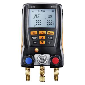 China 2 Way Digital Manifold Gauge Temperature Compensated Leakage Test factory