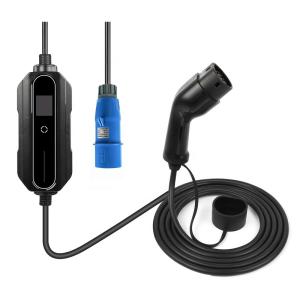 China Portable Level 2 Electric Car Charger 2.3kW 10A factory