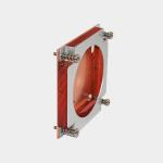 Customized Copper Skived Fin Heat Sink Finned Heatsink Screw Mounting For AMD