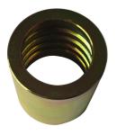 Ferrule SAE 100 R1AT Industrial Hydraulic Fittings , EN 853 Steel Hydraulic Hose