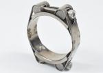 Metal Heavy Duty Pipe Clamps Adjustable Double Heavy Duty Bolt Double Band Hose