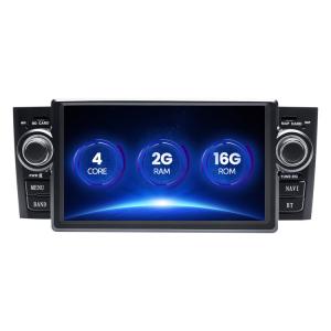 China GPS Navigation Fiat Car Stereo Single Din Car Stereo With Touch Screen factory