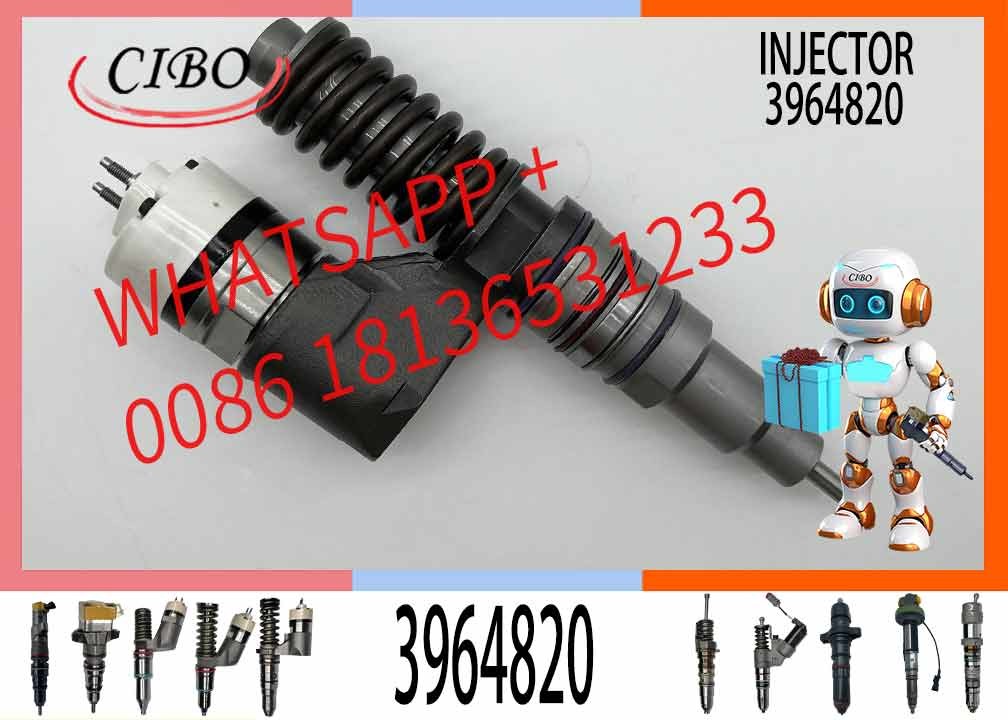 Excavator Injector 3964820 BEBE4B10001 BEBE4B10101 8113177 for A0 A3 Diesel Engine Parts Nozzle Assembly Auto Parts