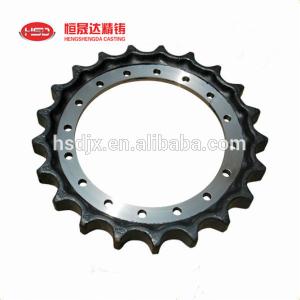China EX100 Hitachi excavator roller chain sprocket factory