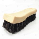 Horse Hair 6x2.5 inch Car Leather Cleaning Brush 110g For Leather Vinyl Fabric