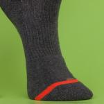 Spandex / Cotton Mens Blue Ankle Socks , Color Stripes Men's Athletic Socks