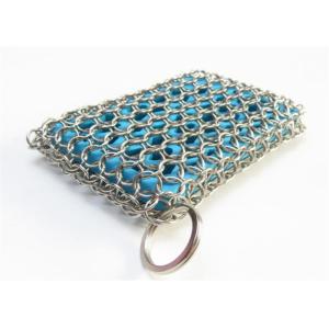 Soap Shape Silicone & Chainmail Scrubbing Pad