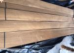 Dark Color Smoked White Oak Veneer Sheets For Hotel Decoration