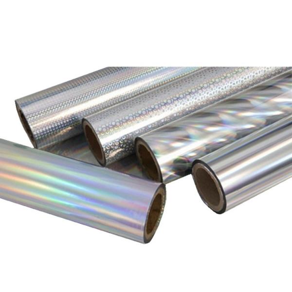 Industrial Holographic Metallized Plastic Film Lamination Film with Customized