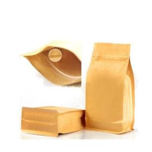 China food industrial use custom printed food grade popcorn plastic kraft zipper bag on sale