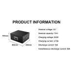 Anode Lithium Iron Phosphate Battery Pack 75Ah 48V 32650 LiFePO4 Battery Pack
