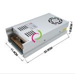 12V 500W Strip Light LED Driver Signboard Light 50Hz / 60Hz Power Converter