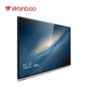 4K Touch Screen Wall Mounted Interactive Whiteboard For Classroom